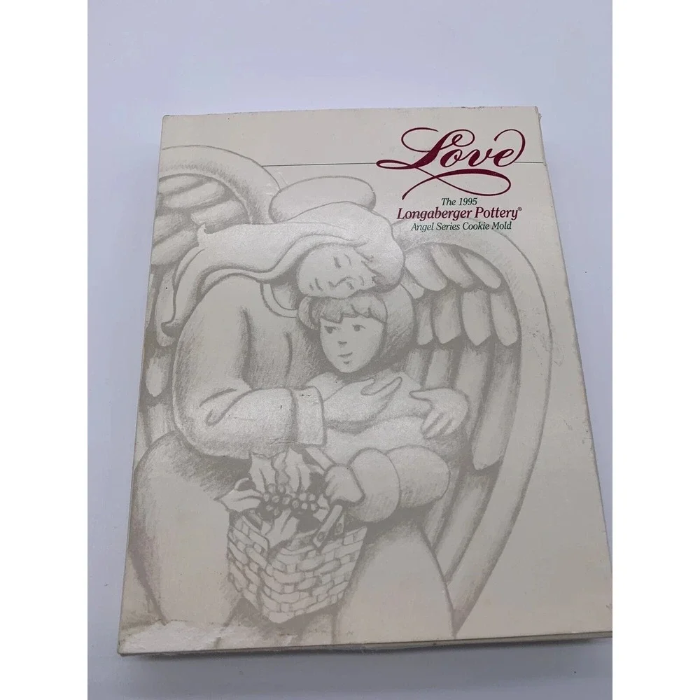 Vintage Longaberger Pottery 1995 Angel Series 
